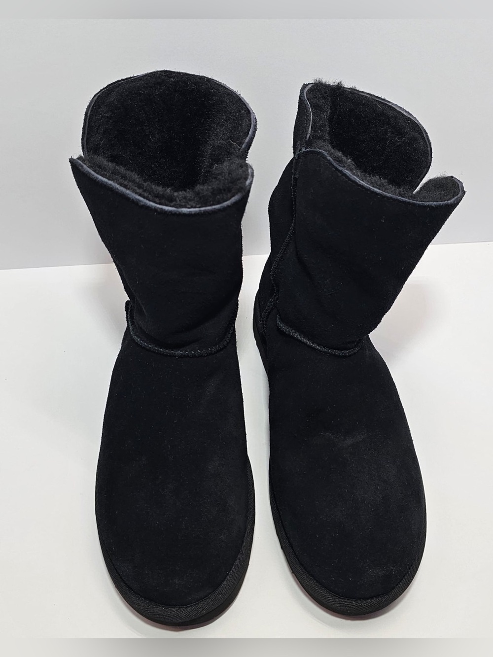 UGG Marciela II Black Suede Boots Women’s Size 8